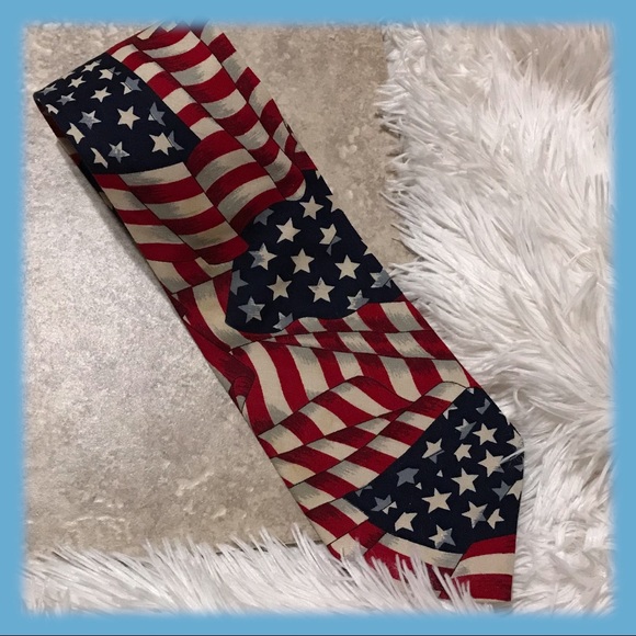 Beans McGee Other - Beans McGee. USA Made American Flag Tie